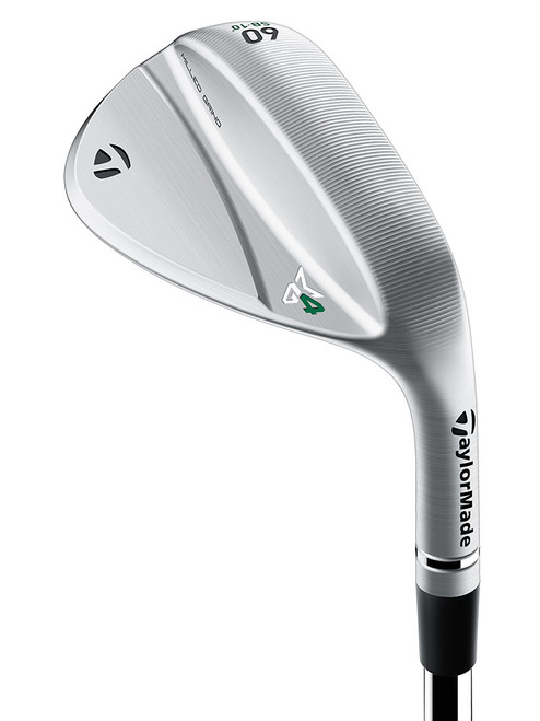 TaylorMade Milled Grind 4 Wedge - Satin RAW Chrome